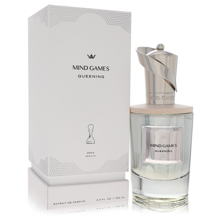 Mind Games Queening by Mind Games Extrait De Parfum Spray (Unisex) 3.4 oz Mind Games Queening by Mind Games Extrait De Parfum Spray (Unisex) 3.4 oz
